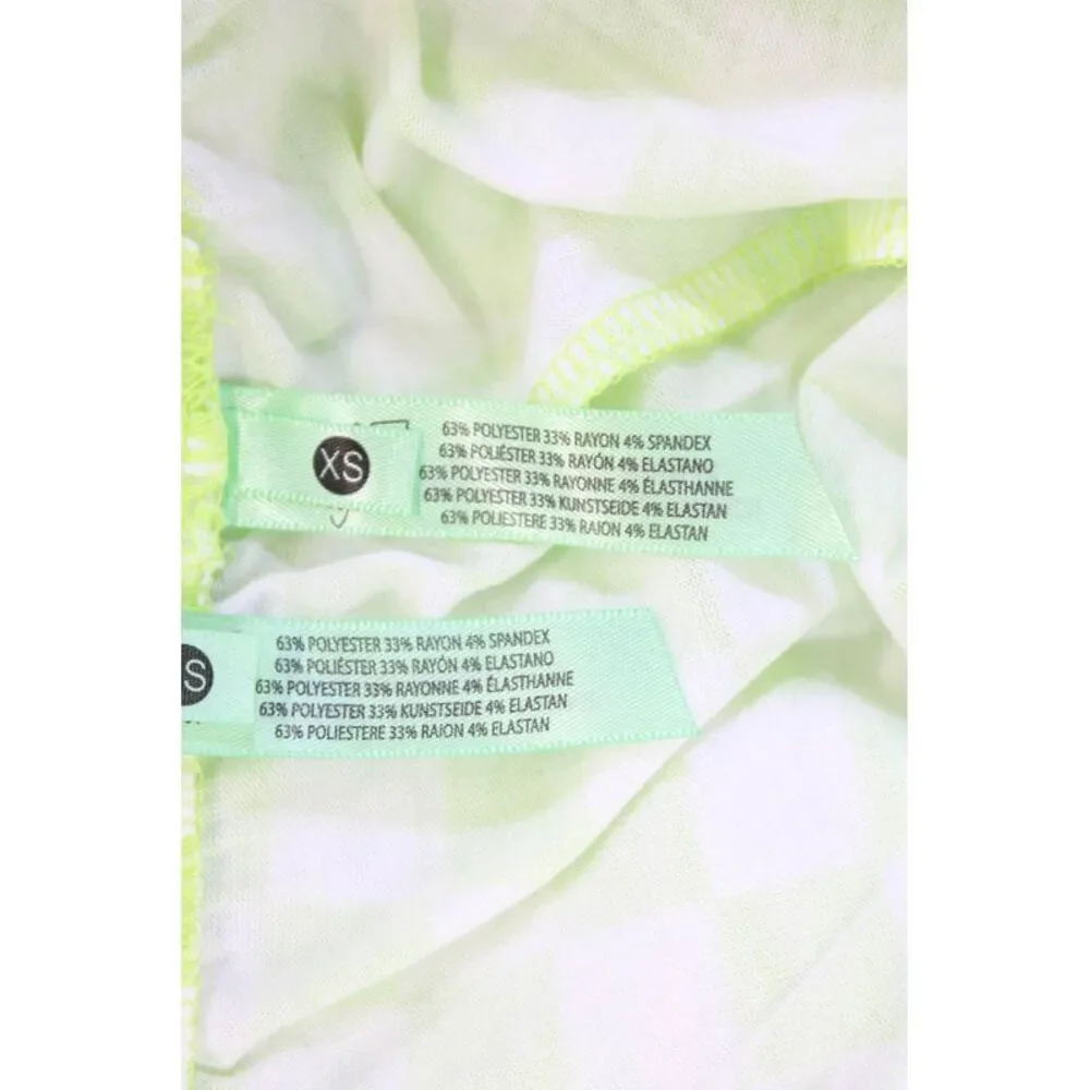 Honeydew Women's Star Seeker Lounge Set Iguana Check Green Size XS